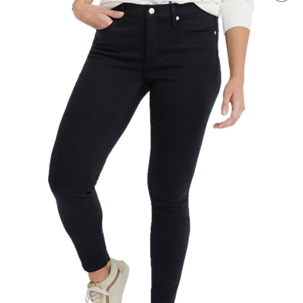 MADEWELL 9-inch High Waist Skinny Jeans